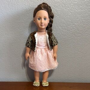 Our Generation 18” Hair Grow Doll in Night of Fancy Deluxe Outfit